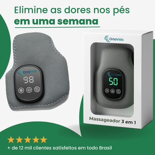 Terapia para os Pés OrtoVida 3 em 1