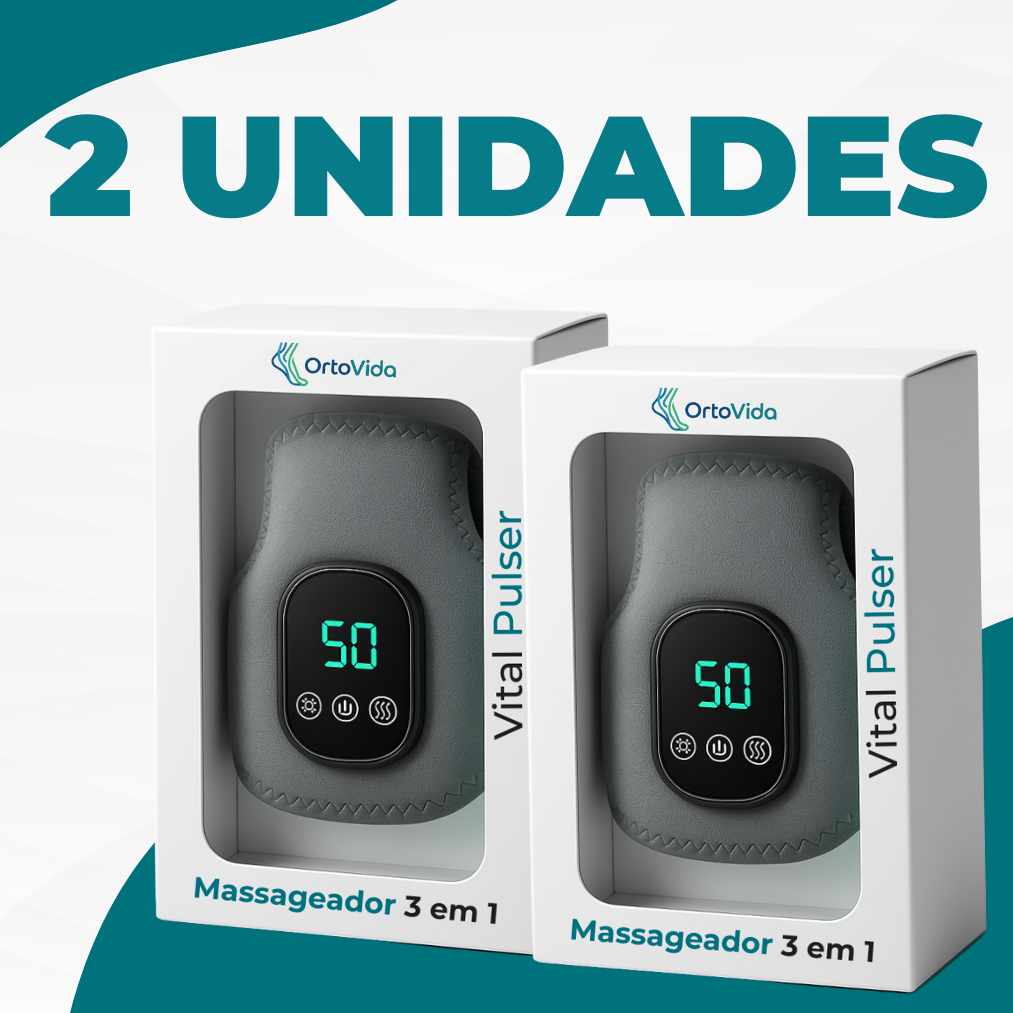 Terapia para os Pés OrtoVida 3 em 1