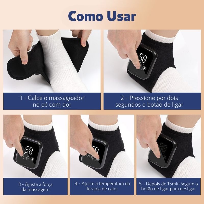 Terapia para os Pés OrtoVida 3 em 1